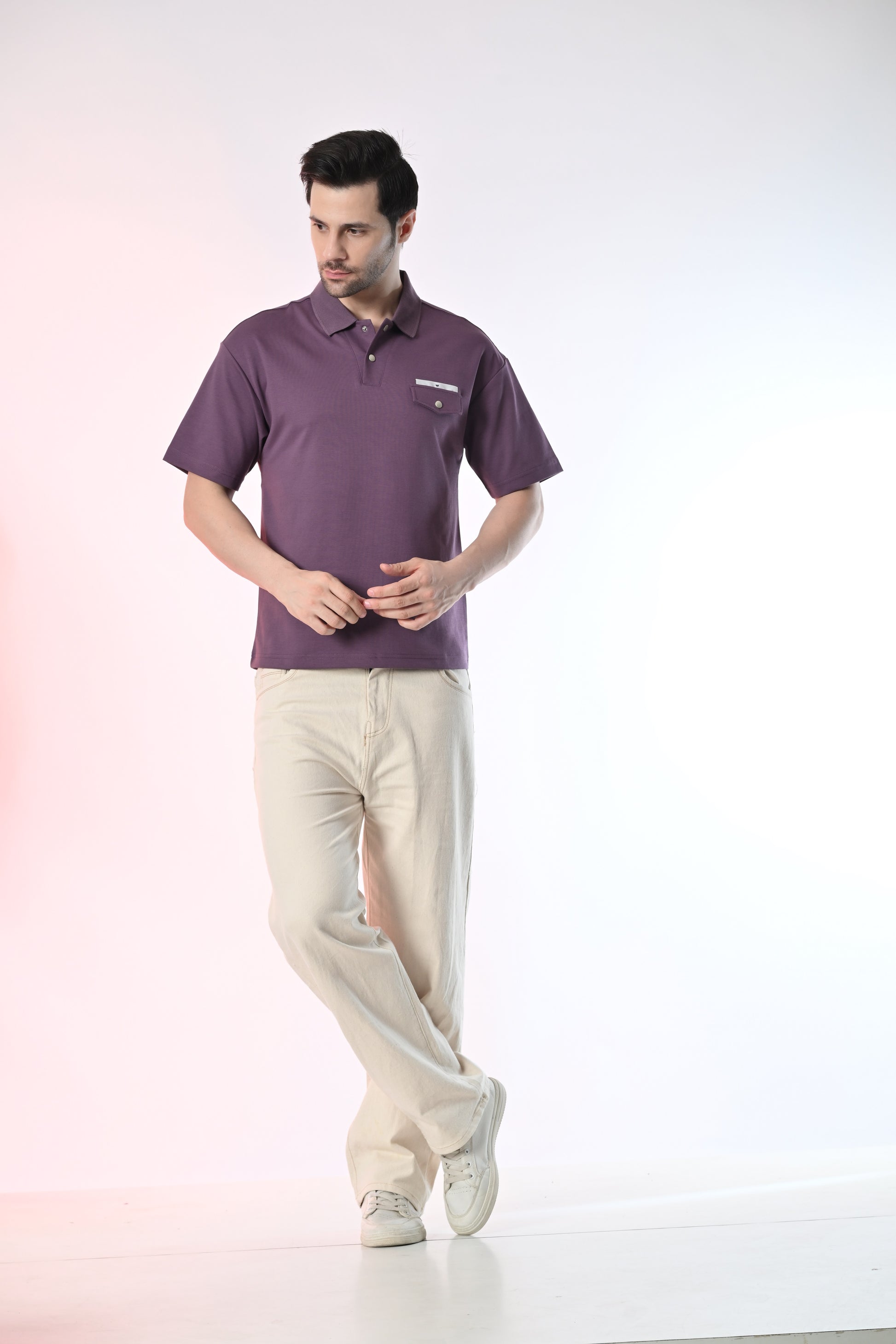 Urban Purple Polo T-shirt