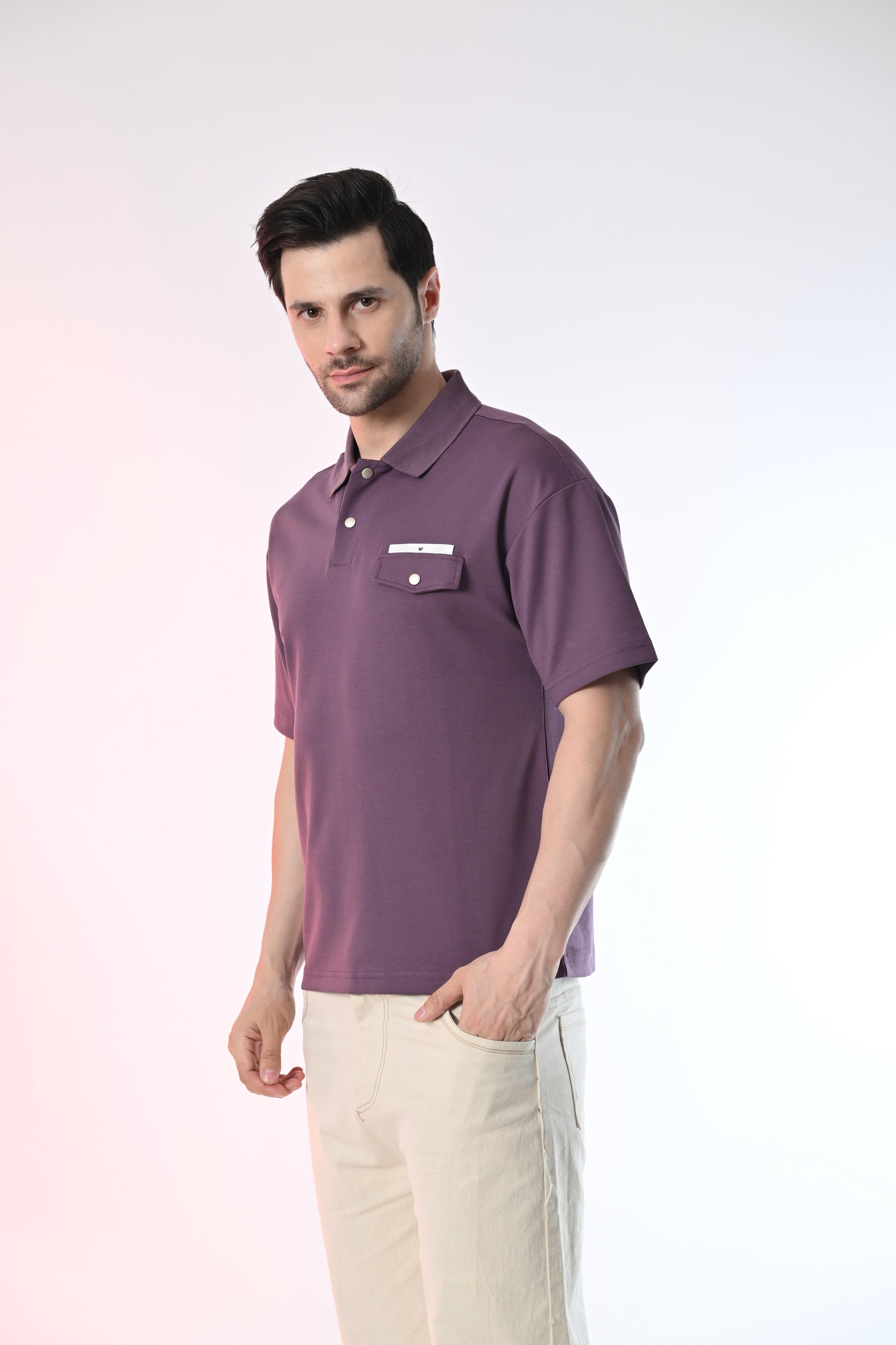 Urban Purple Polo T-shirt